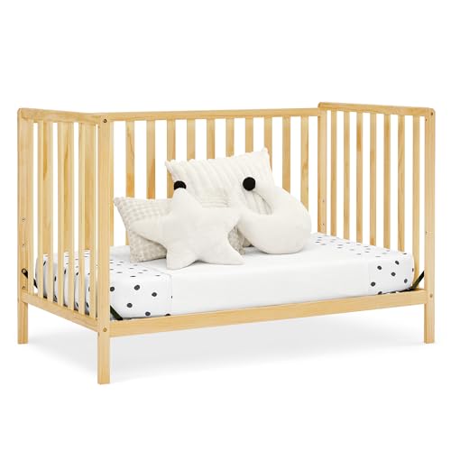 Delta Children Heartland 4-in-1 Convertible Crib, Natural