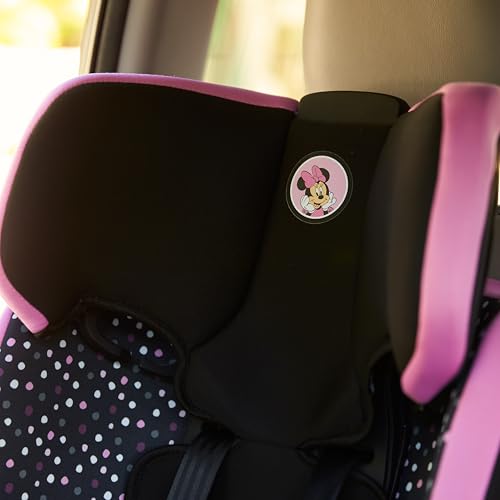 Disney Baby MagicSquad 3-in-1 Harnessed Booster Car Seat, Minnie Dot Party