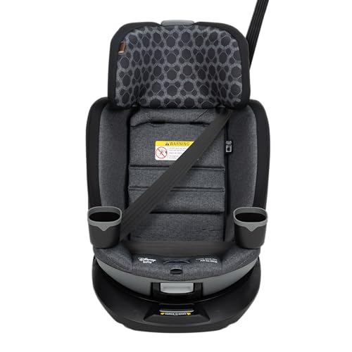 Disney Baby Turn and Go 360 Rotating All-in-One Convertible Car Seat, Vintage Mickey Mouse