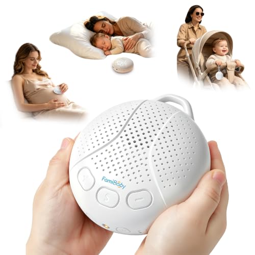 FamiBaby Sound Machine Sleep Soother - Mom-Like 'Shh!' Sound for Baby Kids