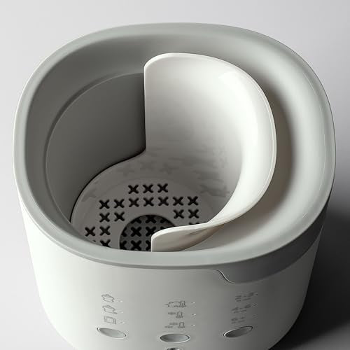 Tommee Tippee Baby Bottle and Food Warmer, Warms Breast Milk, Formula, Jars and Pouches to Body Temperature in Minutes, Automatic Timer, Touch Settings, White