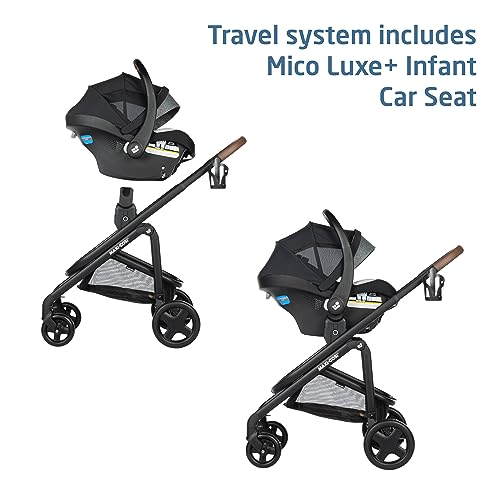 Maxi-Cosi Tayla™ Max Travel System, Baby Stroller and Car Seat Combo, Car Seat Stroller Combo, Onyx Wonder