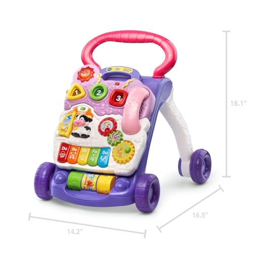 VTech Sit-to-Stand Learning Walker (Frustration Free Packaging), Lavender