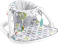Fisher-Price Portable Baby Chair Sit-Me-Up Floor Seat with Developmental Toys & Machine Washable Seat Pad, Starlight Bursts