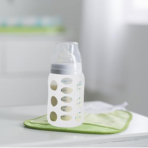 Hohopeti 8 Pcs Silicone Baby Bottle Cover Feeding Baby Bottle Sleeve