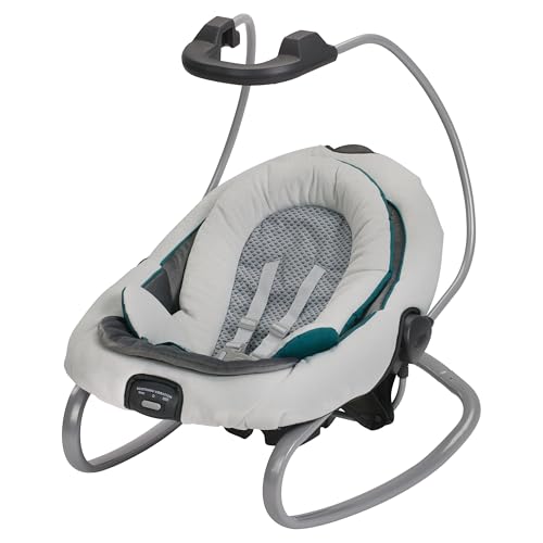 Graco DuetSoothe Swing and Rocker with Removable Swing Seat and 6 Swinging Speeds for Toddler Swing Seat and Swing Chair