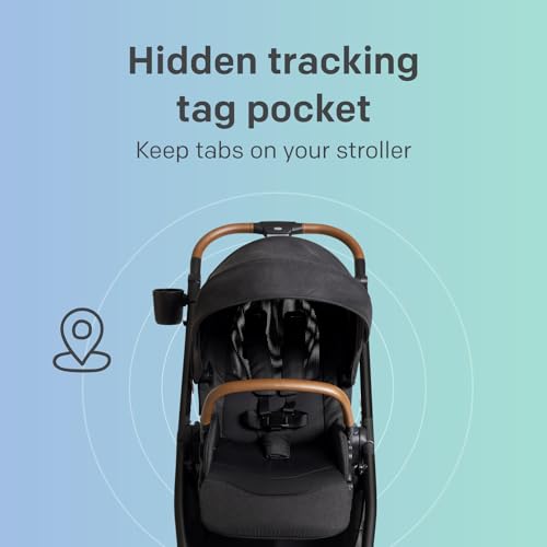 Joie Baby, Poppy Whirl Stroller and Mint Latch Car Seat Travel System (Shale) - 360 Whirl™ Travel System