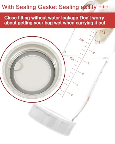 6pcs Travel and Storage Baby Bottle Caps for Pigeon Wide Neck Bottles, PP Baby Bottle Lids Replacement with Sealing Gasket, BPA-Free, Leak-proof