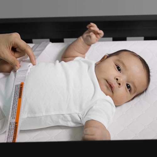 Ingenuity Contoured Changing Pad – Includes Waterproof Changing Liner and Safety Fastening Strap with Quick-Release Buckle