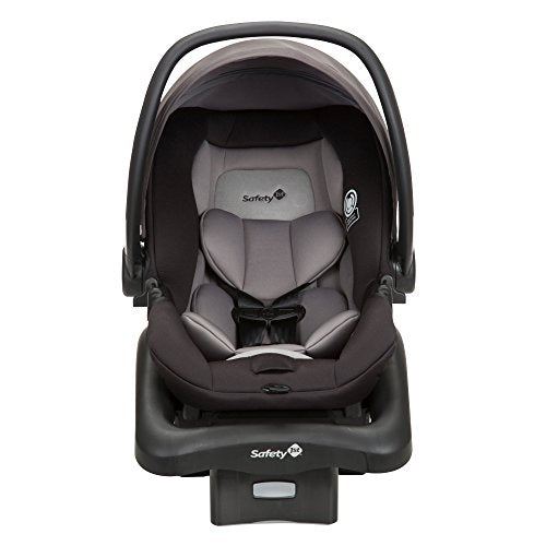 Safety 1st Smooth Ride Travel System Stroller and OnBoard FLX Infant Car Seat, Newborn to Toddler Baby Combo, Easy-Install, Large Canopy, Ample Storage, Foldable, Rear-Facing 4-30 lbs, Monument
