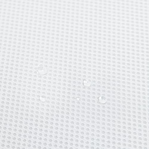 Graco Essentials 6-Inch Mesh Crib & Toddler Mattress — Made in the USA, Firm Support for Infants, GREENGUARD Gold Certified Mattress for Baby Cribs, Removable and Washable Water-Resistant Cover