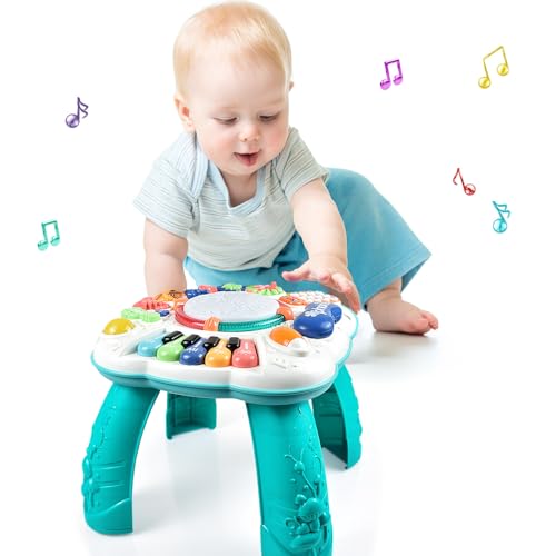 WEYARIXA Baby Toy- Engaging Baby Musical Toys for 6 12 18 Months Old- Safe, Sturdy, and Fun (11.8 x 11.8 x 12.2 inches)