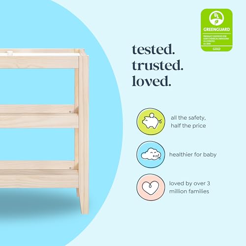 Carter's by Davinci Colby Changing Table in Washed Natural, GREENGUARD Gold Certified