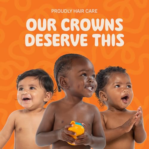 PROUDLY Nourishing Curly & Coily Hair Baby Conditioner by Gabrielle Union & Dwyane Wade, for Black & Brown Babies, Dry, Sensitive Skin, Sweet Vanilla, 9 oz