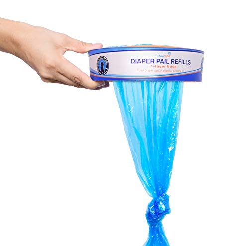 ChoiceRefill Compatible with Diaper Genie Pails, 8-Pack, 2600 count
