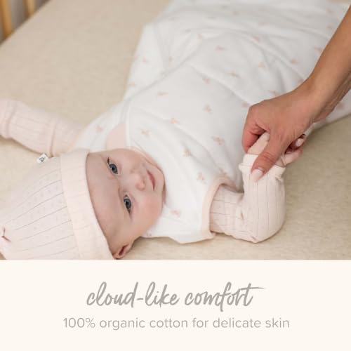 Burt's Bees Baby Organic Beekeeper Infant Wearable Blanket, Unisex Swaddle