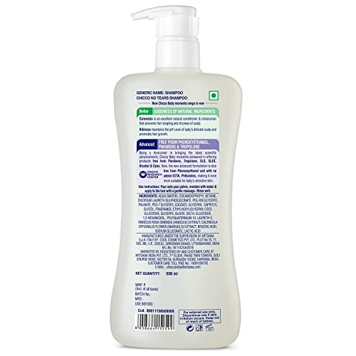 Chicco 500ml No-Tears Shampoo