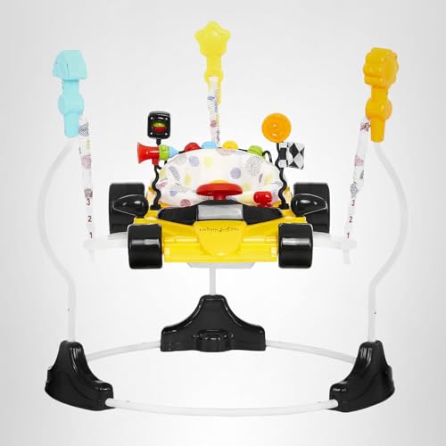 Dream On Me Champ Activity Center and Jumper in Yellow