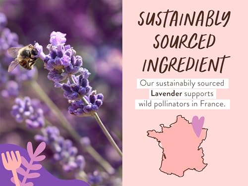 Babo Botanicals Calming Lavender 2-in-1 Bubble Bath & Wash - Relaxing Chamomile & Lavender - EWG Verified- Vegan- For all ages- Scented with Lavender Essential Oil