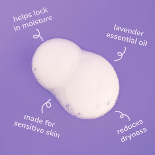 Arau Baby Foam Body Soap Refill, Lavendar Scent, Natural Plant Based Foaming Body Wash for Babies, Infants and Toddlers, Gentle on Sensitive Skin, No Artificial Fragrance or Additives, 15.21 Fl Oz