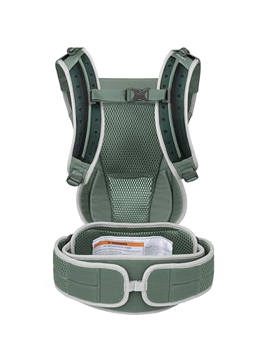 Osprey Poco Soft Convertible Baby Carrier for Newborns - Ergonomic Toddler Sling, Koseret Green