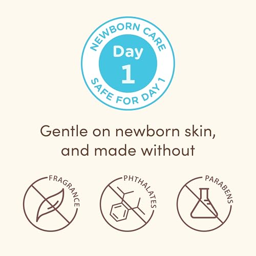 Aveeno Baby Healthy Start Nourishing Newborn Balm, Hypoallergenic Baby Skin Balm with Prebiotic Oat Leaves a Nourishing Layer to Care for Newborn Skin, Fragrance-Free, 5 oz