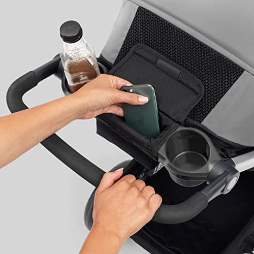 Chicco Bravo 3-in-1 Trio Travel System, Bravo Quick-Fold Stroller with KeyFit 30 Infant Car Seat and Base, Camden/Black