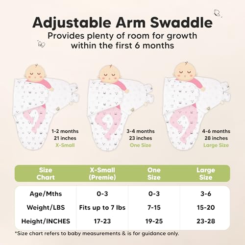 KeaBabies 3-Pack Organic Swaddles for Newborns Girls, Boys with Hats - Soft Cotton Baby Sleep Sacks 0-3 Months, Breathable Baby Hats and Swaddles 0-3 Months, Newborn Essentials Must Haves (Nordic)