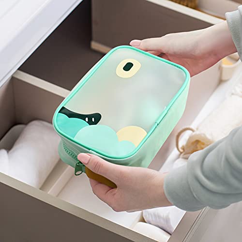 Baby Healthcare and Grooming Kit - Nursery Essentials Baby Registry Shower Gift for Newborns Infants Toddlers Boys Girls 13pcs - Green