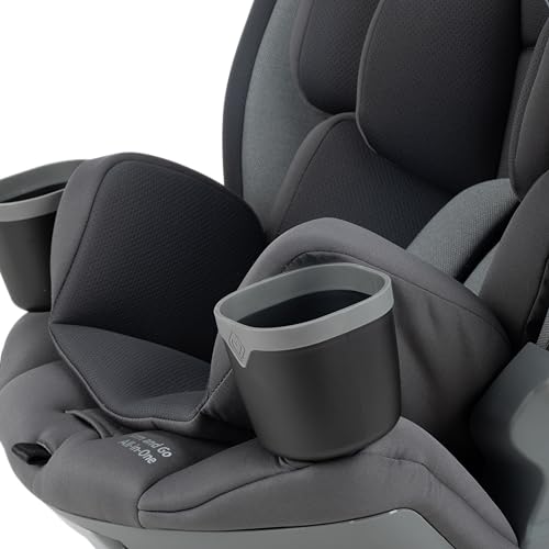 Safety 1st Turn and Go 360 ST 360 Rotating Car Seat, SafetySwivel, SecureTech Installation, All-in-One Convertible Car Seat, 3-in-1 Rear-Facing, Forward-Facing, Booster, 5-100 lbs, Siberian Caviar