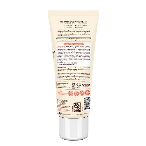 Babo Botanicals Moisturizing Oat & Calendula Body Lotion - For Dry or Sensitive Skin - For all ages - Vegan - Lightly Scented