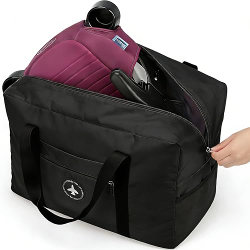 zhtangrui Backless Booster Seat Travel Bag, Black