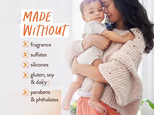 Babo Botanicals Baby Care Essentials Gift Set - Skincare, Bath & Diaper - For Delicate Skin, Fragrance-Free with Shea Butter, Includes Reusable Carry Pouch - Natural & Plant Based - 5 Items Set