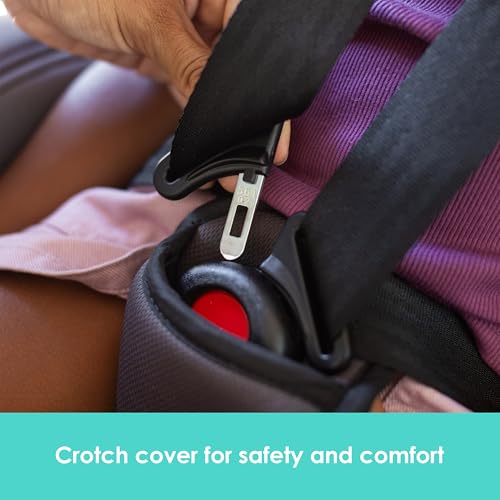 Baby Trend Hybrid SI 3-in-1 Combination Booster Seat, Hoboken Teal – Side-Impact Protection, 3-Stage Growth Design, Adjustable Headrest, Cushioned Comfort