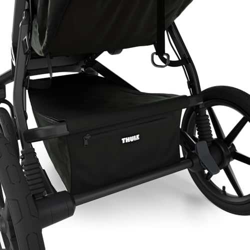 Thule Urban Glide 4-Wheel Single Child All-Terrain Stroller, Full-Suspension System, Air-Filled Tires, Upright seat with Adjustable Recline and Built-in Leg Rest, Baby Stroller