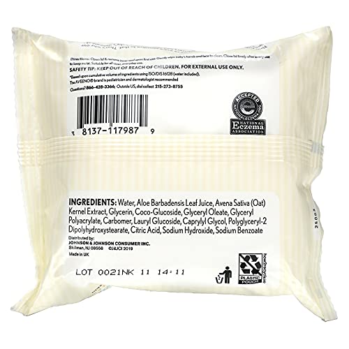 Aveeno Aveeno Baby Wipes 25 Count Sensitive (4in), 25 Count