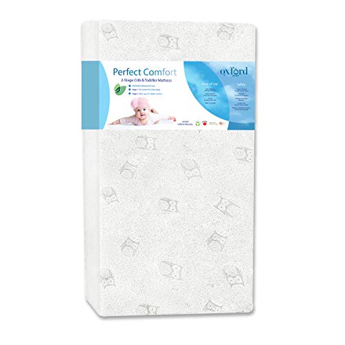 Oxford Baby Perfect Comfort 2-Stage Crib Mattress & Toddler Mattress
