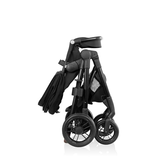 Evenflo Pivot Xpand NXT Travel System Featuring LiteMax NXT Infant Car Seat (Coal Black)