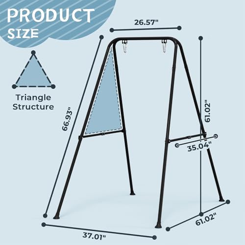 G TALECO GEAR Baby Jumper with Stand,Baby Bouncer,Easy Set-Up,Baby Exerciser for Active Babies,Suitable for Indoor and Outdoor, Water Mat Include (Black)