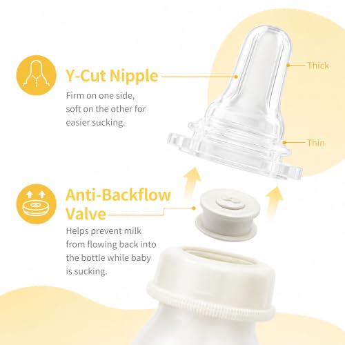 Pigeon Bottle Nipple for Cleft Lip/Palate Baby, Small Size, Please Use It Under The Guidance of a Pediatrician