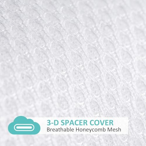 Dourxi Crib Mattress, Breathable Dual Sided Memory Foam Toddler Mattress