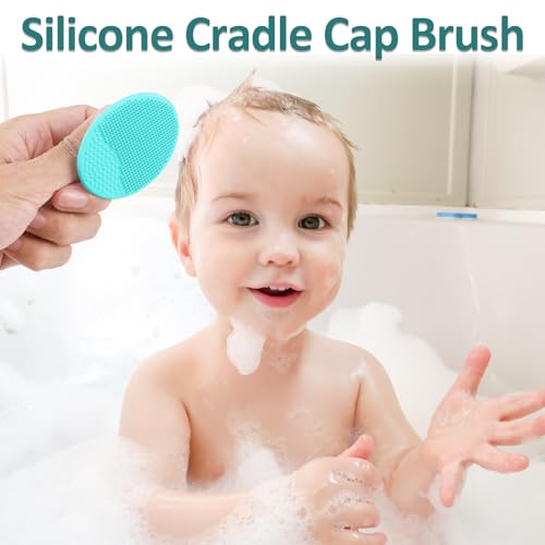 Baby Grooming Kit, Infant Safety Care Set with Hair Brush Comb Nail Clipper Nasal Aspirator,Baby Essentials Kit for Newborn Girls Boys (Green)