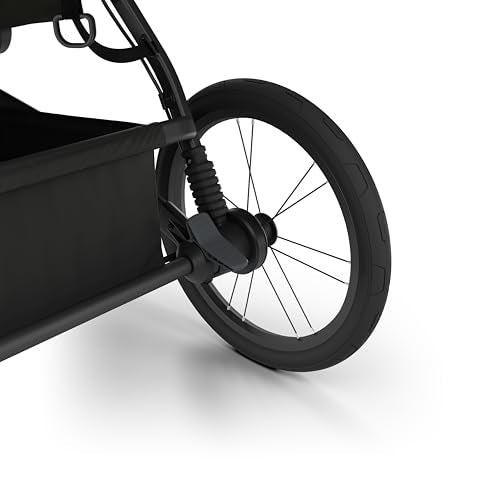 Thule Glide 3 Single Child All-Terrain & Jogging Stroller, Lightweight, air-Filled Tires, Twist Hand Brake, Fixed Front Wheel