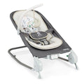 Ingenuity Gas Relief and Anti-Colic Baby Bouncer Seat and Rocker, Gentle Belly Massage to Relax and Soothe Bellies, Instant Tummy Soother, 20 Songs and Melodies – Parker