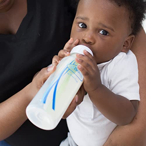 Dr. Brown's Natural Flow Anti-Colic Options+ Narrow Baby Bottle Gift Set with Advantage Pacifier & Bottle Travel Caps, 0m+