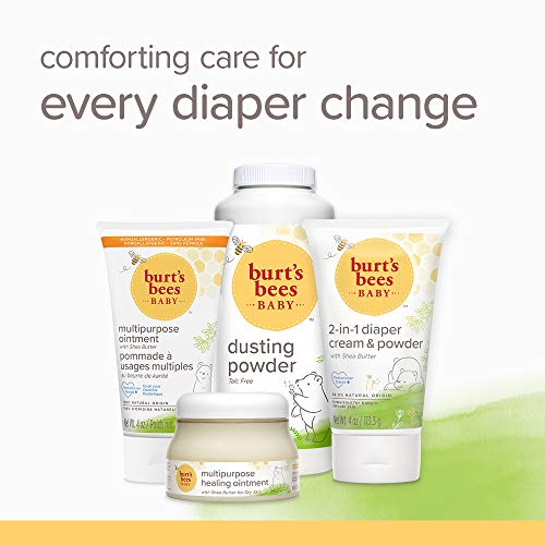 Burt's Bees Baby Powder, Hypoallergenic Dusting Powder, Non-Irritating, Calming Skin Care, All Natural, Talc Free,7.5 Ounce (Pack of 3)