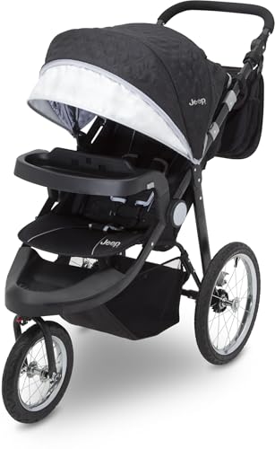 Jeep Cross-Country Sport Plus Jogging Stroller by Delta Children, Charcoal Galaxy