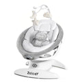 Baby Swing, 3-in-1 Baby Swings for Infants with Motion Detection & Vibration Comfort, 360° Rotating Electric Baby Swings with 5 Speeds & 3 Swing Modes, Infant Swing for Baby with 12 Preset Melodies