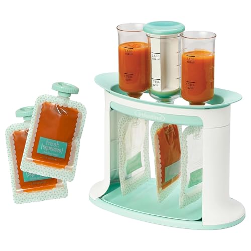 Infantino Squeeze Station, Baby Food Pouch Filler, BPA-Free