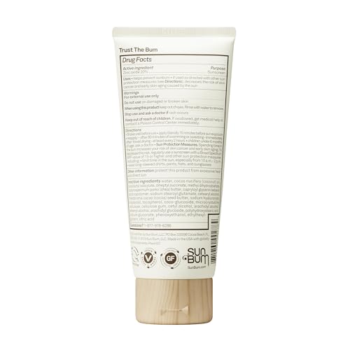 Baby Bum SPF 50 Sunscreen Lotion - Mineral UVA/UVB Face and Body Protection for Sensitive Skin - Hawaii 104 Act Compliant (Made without Octinoxate & Oxybenzone) - Travel Size - 3 oz